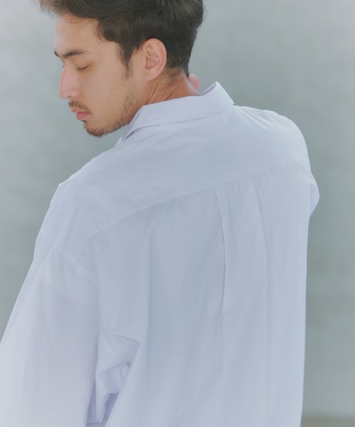 NewAnce(ニュアンス)の「【NewAnce】Typewriter Half Sleeve Shirts(シャツ/ブラウス・メンズ・サックスブルー/チャコールグレー/ホワイト/ブラウン・L/M)」の15枚目の写真