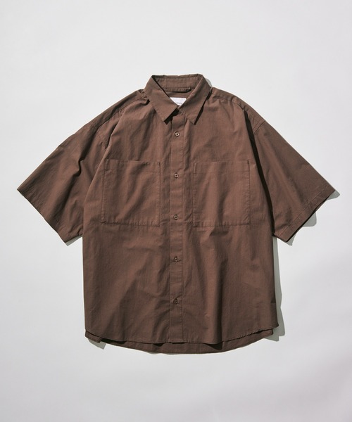 NewAnce(ニュアンス)の「【NewAnce】Typewriter Half Sleeve Shirts(シャツ/ブラウス・メンズ・サックスブルー/チャコールグレー/ホワイト/ブラウン・L/M)」の11枚目の写真