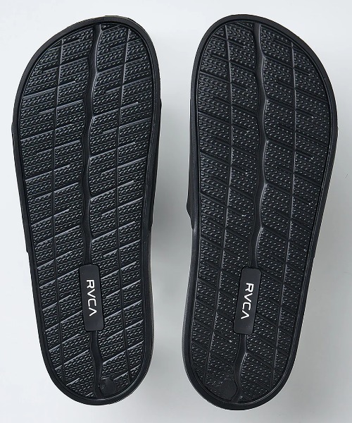 RVCA（ルーカ）の「RVCA メンズ RVCA SHOWER SLIDE ファッションサンダル 【2025年夏モデル】/ルーカロゴシャワサン（シャワースライドサンダル）（サンダル・メンズ・ブラック/ブラック系その他・10/9/8）」の7枚目の写真