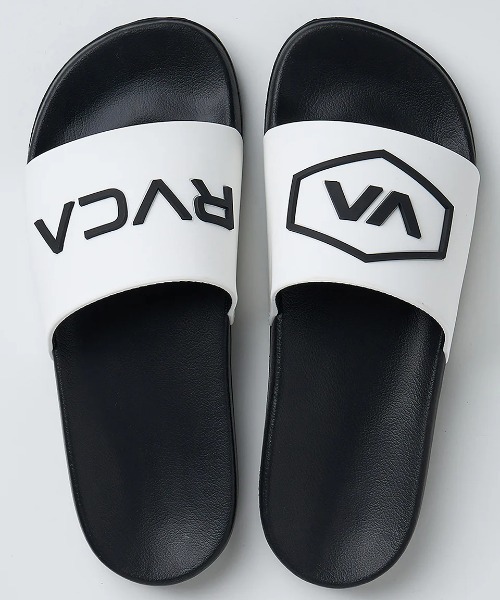 RVCA（ルーカ）の「RVCA メンズ RVCA SHOWER SLIDE ファッションサンダル 【2025年夏モデル】/ルーカロゴシャワサン（シャワースライドサンダル）（サンダル・メンズ・ブラック/ブラック系その他・10/9/8）」の12枚目の写真
