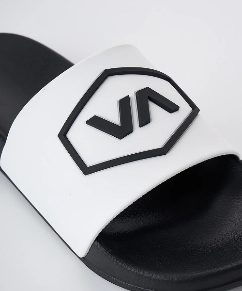 RVCA（ルーカ）の「RVCA メンズ RVCA SHOWER SLIDE ファッションサンダル 【2025年夏モデル】/ルーカロゴシャワサン（シャワースライドサンダル）（サンダル・メンズ・ブラック/ブラック系その他・10/9/8）」の14枚目の写真