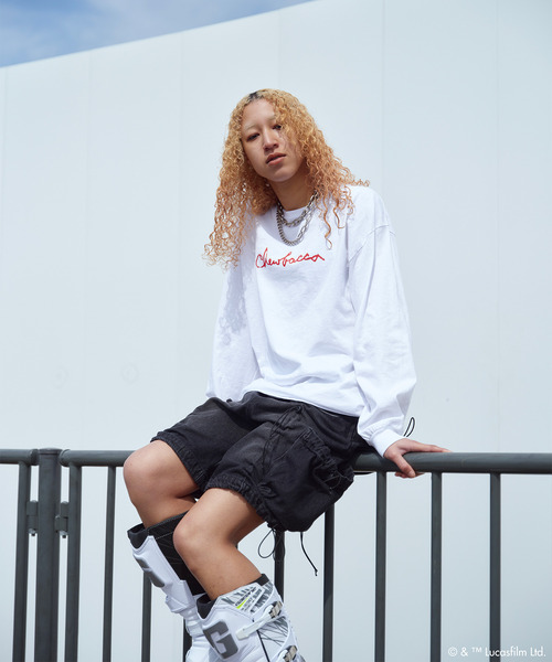 F-LAGSTUF-F フラグスタフ / 'CHEWBACCA' LS TEE スターウォーズ