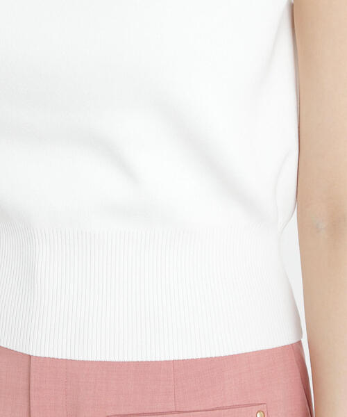PROPORTION BODY DRESSING(プロポーションボディドレッシング)の「デコルテ総針ニット / 1215170513(ニット/セーター・レディース・ホワイト系その他/レッド/ネイビー・FREE)」の15枚目の写真