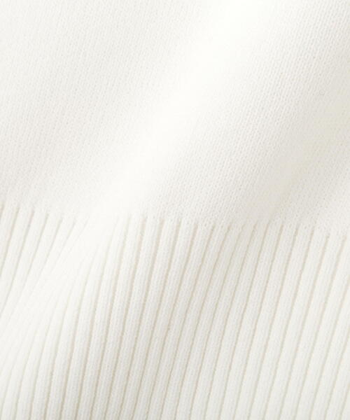 PROPORTION BODY DRESSING(プロポーションボディドレッシング)の「デコルテ総針ニット / 1215170513(ニット/セーター・レディース・ホワイト系その他/レッド/ネイビー・FREE)」の16枚目の写真