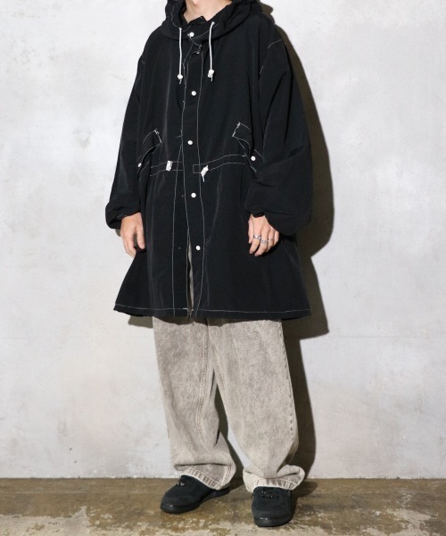 US ARMY  PARKA スノーパーカー 黒染　ミディアム U.S MILITARY / ユーエスミリタリー US ARMY NYLON SNOW PARKA BLACK