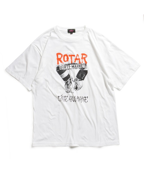 ROTAR（ローター）の「DIRTY MARKET Tee（Tシャツ/カットソー・メンズ・オフホワイト/スミクロ/サンドベージュ・MEDIUM/LARGE/X-LARGE/SMALL）」の14枚目の写真