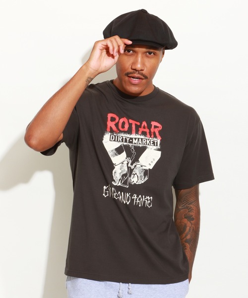 ROTAR（ローター）の「DIRTY MARKET Tee（Tシャツ/カットソー・メンズ・オフホワイト/スミクロ/サンドベージュ・MEDIUM/LARGE/X-LARGE/SMALL）」の10枚目の写真