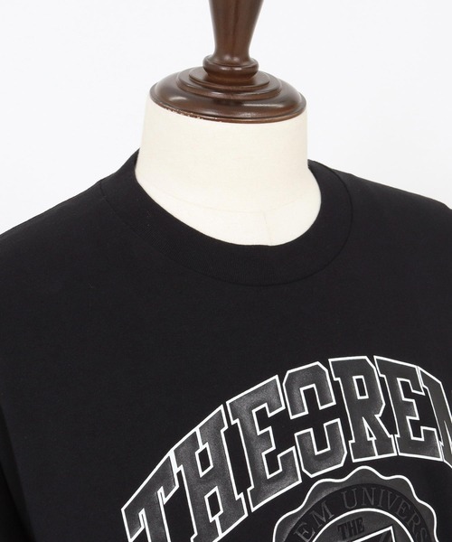 THEOREM(セオレム)の「mlt5253-Printed College Tee Tシャツ(Tシャツ/カットソー・メンズ・ブラック/ホワイト・L/XL/S/M)」の7枚目の写真