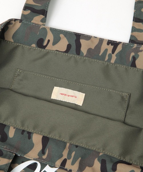 repipi armario（レピピ アルマリオ）の「【HOnOKAコラボ】BIGトート（トートバッグ・キッズ・カモフラージュ/ピンク・FREE）」の19枚目の写真