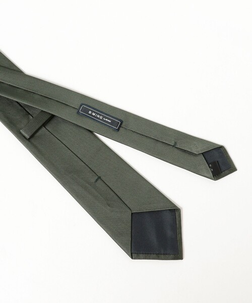 B:MING by BEAMS（ビーミングバイビームス）の「シルク ソリッド ネクタイ 25FW（ネクタイ・メンズ・インディゴブルー/ネイビー/ブラウン/ダークブラウン/グレー/チャコールグレー/ブルー/オリーブ・ONE SIZE）」の13枚目の写真