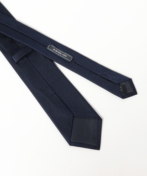 B:MING by BEAMS（ビーミングバイビームス）の「シルク ソリッド ネクタイ 25FW（ネクタイ・メンズ・インディゴブルー/ネイビー/ブラウン/ダークブラウン/グレー/チャコールグレー/ブルー/オリーブ・ONE SIZE）」の17枚目の写真