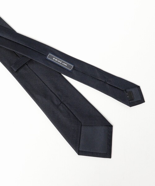 B:MING by BEAMS（ビーミングバイビームス）の「シルク ソリッド ネクタイ 25FW（ネクタイ・メンズ・インディゴブルー/ネイビー/ブラウン/ダークブラウン/グレー/チャコールグレー/ブルー/オリーブ・ONE SIZE）」の18枚目の写真