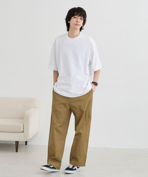coen(コーエン)の「【2枚セット/パックTee】2パック ヘビーウェイトビッグTシャツ(Tシャツ/カットソー・メンズ・ブラック/ホワイト・FREE)」の5枚目の写真