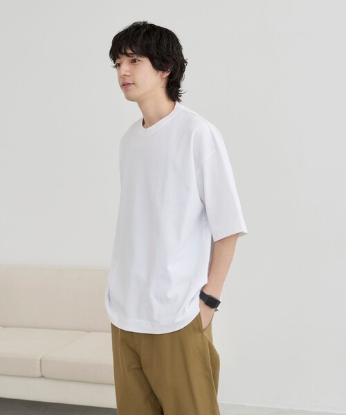 coen(コーエン)の「【2枚セット/パックTee】2パック ヘビーウェイトビッグTシャツ(Tシャツ/カットソー・メンズ・ブラック/ホワイト・FREE)」の14枚目の写真