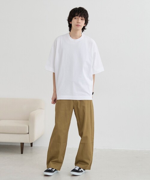 coen(コーエン)の「【2枚セット/パックTee】2パック ヘビーウェイトビッグTシャツ(Tシャツ/カットソー・メンズ・ブラック/ホワイト・FREE)」の15枚目の写真
