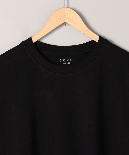 coen(コーエン)の「【2枚セット/パックTee】2パック ヘビーウェイトビッグTシャツ(Tシャツ/カットソー・メンズ・ブラック/ホワイト・FREE)」の9枚目の写真