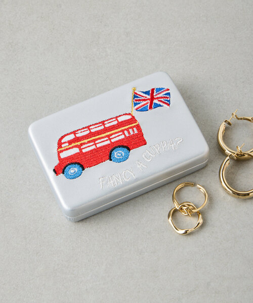 BIRTHDAY BAR（バースデイバー）の「famous city objects small case（ポーチ・レディース・ブルー系その他/ネイビー/シルバー・0）」の3枚目の写真