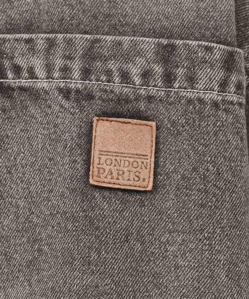 3.3 Field Trip （3.3フィールドトリップ）の「3.3 Field Trip／デニムワーク半袖シャツ（シャツ/ブラウス・メンズ・ブラック/ブルー・MEDIUM/LARGE）」の13枚目の写真