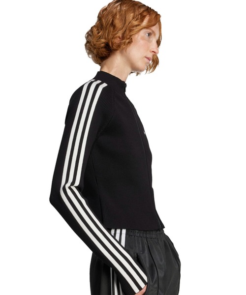 adidas ADICOLOR 3 STRIPES SLIM KNIT TRACK TOP / アディダス