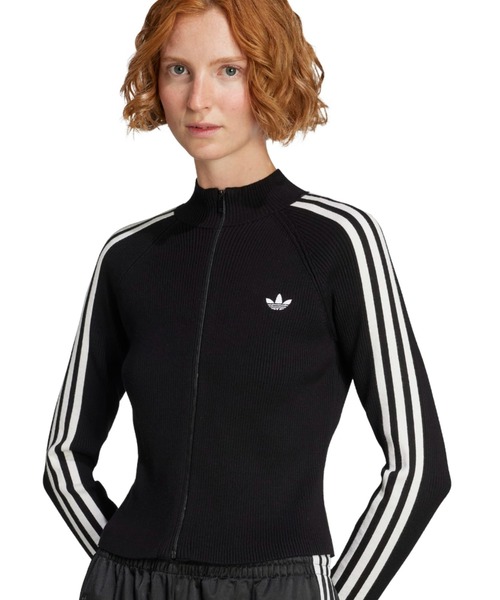 adidas ADICOLOR 3 STRIPES SLIM KNIT TRACK TOP / アディダス アディ