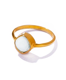 【les bon bon】aura square ring/オーラ スクエア リング BOB552 ※