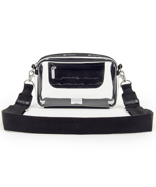 LeSportsac(レスポートサック)の「CLEAR E/W PHONE CROSSBDY クリアオニキス(ショルダーバッグ・レディース・ブラック・FREE)」の7枚目の写真