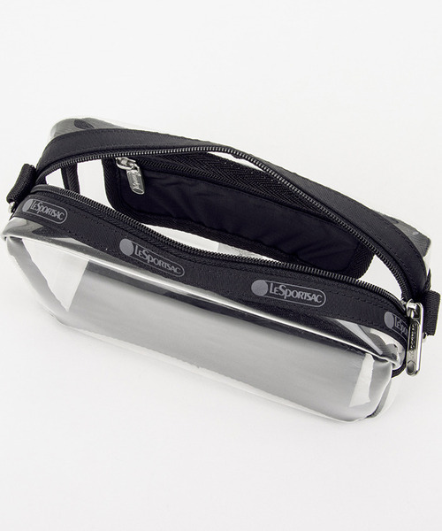 LeSportsac(レスポートサック)の「CLEAR E/W PHONE CROSSBDY クリアオニキス(ショルダーバッグ・レディース・ブラック・FREE)」の11枚目の写真