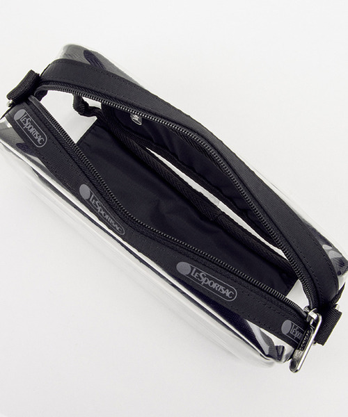 LeSportsac(レスポートサック)の「CLEAR E/W PHONE CROSSBDY クリアオニキス(ショルダーバッグ・レディース・ブラック・FREE)」の12枚目の写真