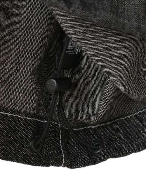 CONVERSE TOKYO（コンバーストウキョウ）の「2WAY DETACHABLE DENIM WIDE CARGO PANTS(SET UP)（デニムパンツ・レディース・ネイビー/サックスブルー/チャコールグレー・MEDIUM/SMALL）」の5枚目の写真