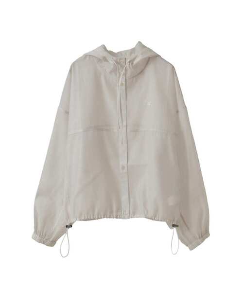 CONVERSE TOKYO（コンバーストウキョウ）の「SHEER ANORAK PULLOVER（シャツ/ブラウス・レディース・オフホワイト/グレー/レッド/ミント・FREE）」の18枚目の写真