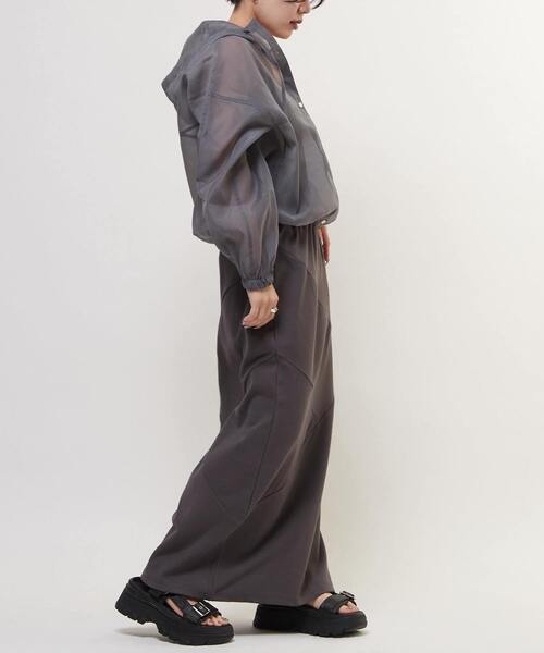 CONVERSE TOKYO（コンバーストウキョウ）の「SHEER ANORAK PULLOVER（シャツ/ブラウス・レディース・オフホワイト/グレー/レッド/ミント・FREE）」の22枚目の写真