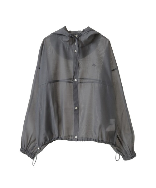 CONVERSE TOKYO（コンバーストウキョウ）の「SHEER ANORAK PULLOVER（シャツ/ブラウス・レディース・オフホワイト/グレー/レッド/ミント・FREE）」の11枚目の写真