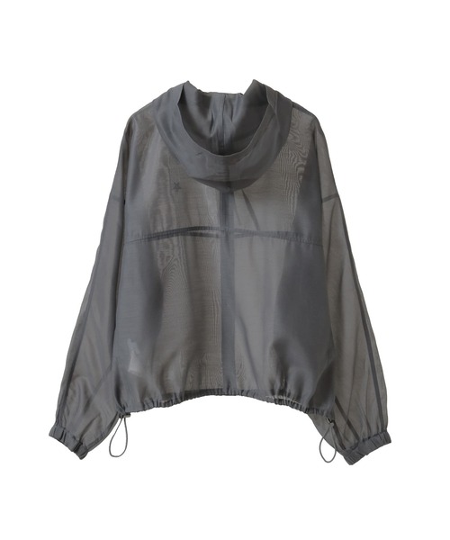 CONVERSE TOKYO（コンバーストウキョウ）の「SHEER ANORAK PULLOVER（シャツ/ブラウス・レディース・オフホワイト/グレー/レッド/ミント・FREE）」の12枚目の写真