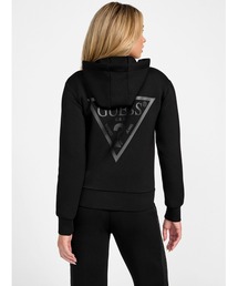 Guess（ゲス）の「ALLIE Scuba Hoodie Zip Sweatshirt パーカー レディース（パーカー）」