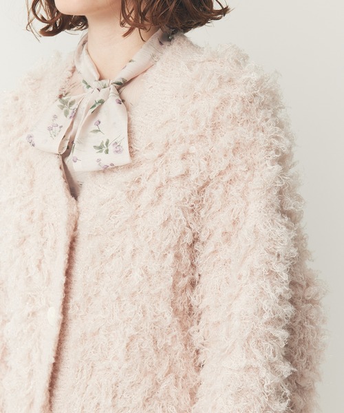 DEICY(デイシー)の「ラメフラッフィ―カーディガン(カーディガン/ボレロ・レディース・オフホワイト/ライトブルー/ベビーピンク・FREE)」の22枚目の写真