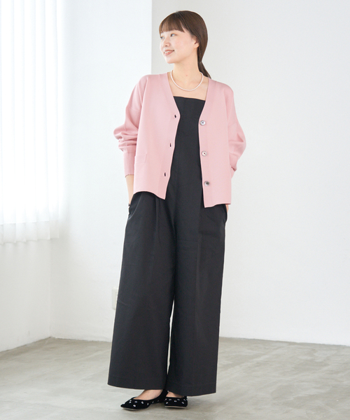 IENA(イエナ)の「《追加3》スーパーファインスムース ショートカーディガン(カーディガン/ボレロ・レディース・ボルドー/ピンク/ブラウン/ベージュ・FREE)」の9枚目の写真