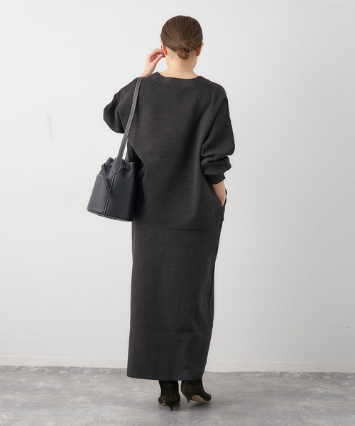 IENA(イエナ)の「《追加3》スーパーファインスムース ショートカーディガン(カーディガン/ボレロ・レディース・ボルドー/ピンク/ブラウン/ベージュ・FREE)」の15枚目の写真