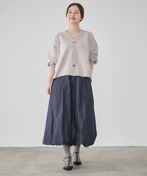 追加3》スーパーファインスムース ショートカーディガン（カーディガン