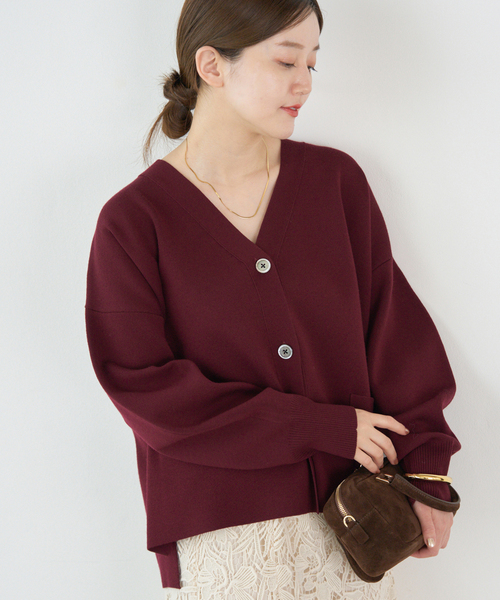 追加3》スーパーファインスムース ショートカーディガン（カーディガン