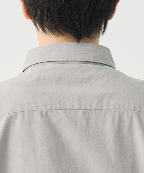 nanamica（ナナミカ）の「【nanamica / ナナミカ】Regular Collar End On End S/S Shirt（シャツ/ブラウス・メンズ・グレー・L/M）」の8枚目の写真