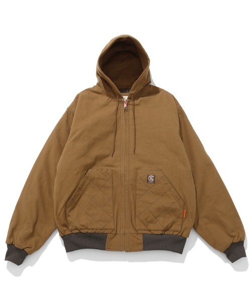 KRIFF MAYER(クリフメイヤー)の「ヘビーデューティーフードJK(その他アウター・メンズ・ブラック/カーキ/ブラウン・MEDIUM/LARGE/X-LARGE)」の2枚目の写真