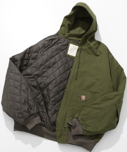 KRIFF MAYER(クリフメイヤー)の「ヘビーデューティーフードJK(その他アウター・メンズ・ブラック/カーキ/ブラウン・MEDIUM/LARGE/X-LARGE)」の6枚目の写真