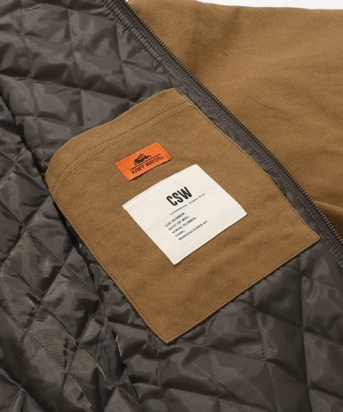 KRIFF MAYER(クリフメイヤー)の「ヘビーデューティーフードJK(その他アウター・メンズ・ブラック/カーキ/ブラウン・MEDIUM/LARGE/X-LARGE)」の8枚目の写真