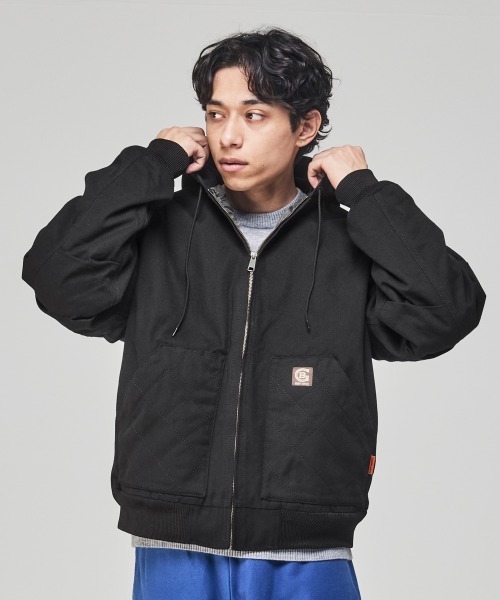 KRIFF MAYER(クリフメイヤー)の「ヘビーデューティーフードJK(その他アウター・メンズ・ブラック/カーキ/ブラウン・MEDIUM/LARGE/X-LARGE)」の12枚目の写真