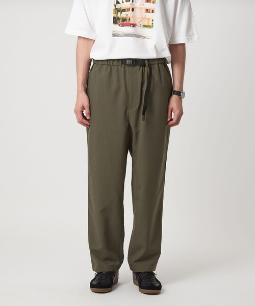 green label relaxing（グリーンレーベルリラクシング）の「ドライポリエステル クイックベルト W3 イージーパンツ -防シワ・吸水速乾-（その他パンツ・メンズ・ブラック/ダークグレー/オリーブ・S/XL/L/M）」の7枚目の写真