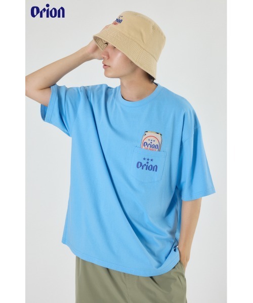 RODEO CROWNS WIDE BOWL(ロデオクラウンズワイドボウル)の「Orion BeerxRCS Pocket Beer Tシャツ(Tシャツ/カットソー・レディース・オフホワイト/ブラック/ピンク/ブルー・MEDIUM/LARGE)」の19枚目の写真