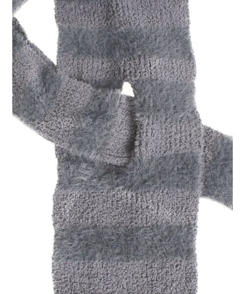 EMODA（エモダ）の「ストライプシャギー2WAYビーニー（ニットキャップ/ビーニー・レディース・グレー/ブラック・FREE）」の22枚目の写真