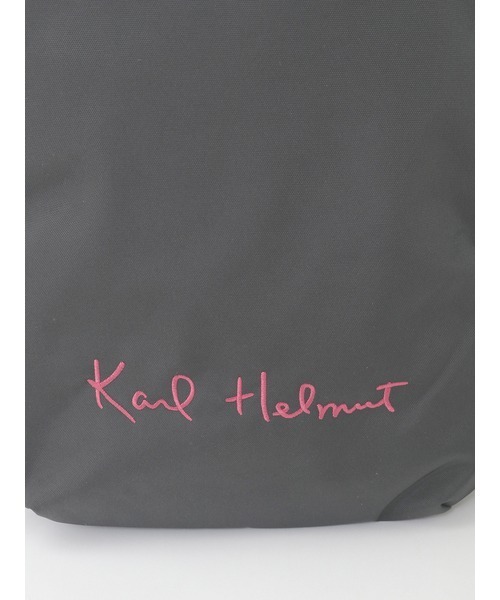 KARL HELMUT(カールヘルム)の「カールヘルムロゴ刺繍バックパック(バックパック/リュック・メンズ・グレー/ブラック・フリー)」の7枚目の写真
