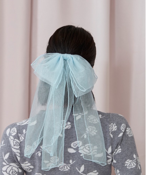 kaorinomori（カオリノモリ）の「kaorinomori キトゥンニット / カオリノモリ（ニットキャップ/ビーニー・レディース・ライトブルー/ブラック/ホワイト・FREE）」の20枚目の写真