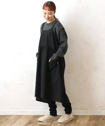 BACKYARD FAMILY（バックヤードファミリー）の「フレアギャザークロスエプロン（エプロン）」